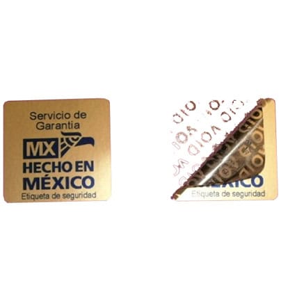 Etiquetas de Poliester